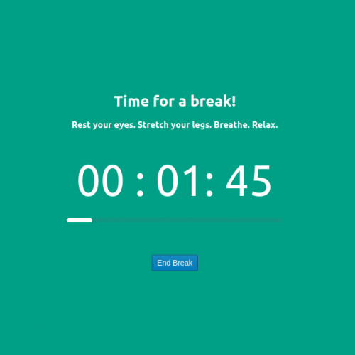 Google Chrome Break Timer