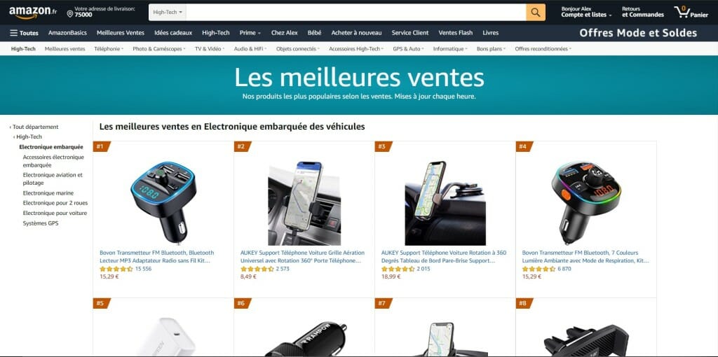 devenir vendeur amazon meilleure vente