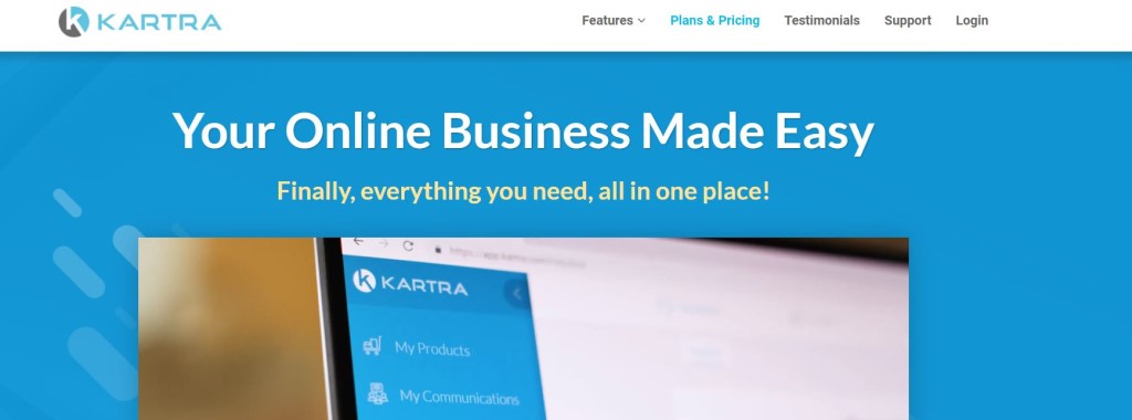 kartra plateforme lms