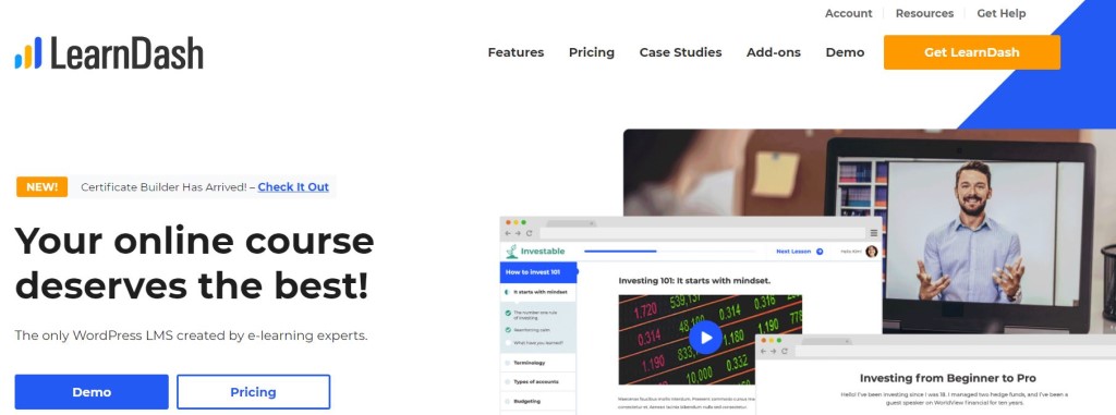 learndash plateforme creation formation