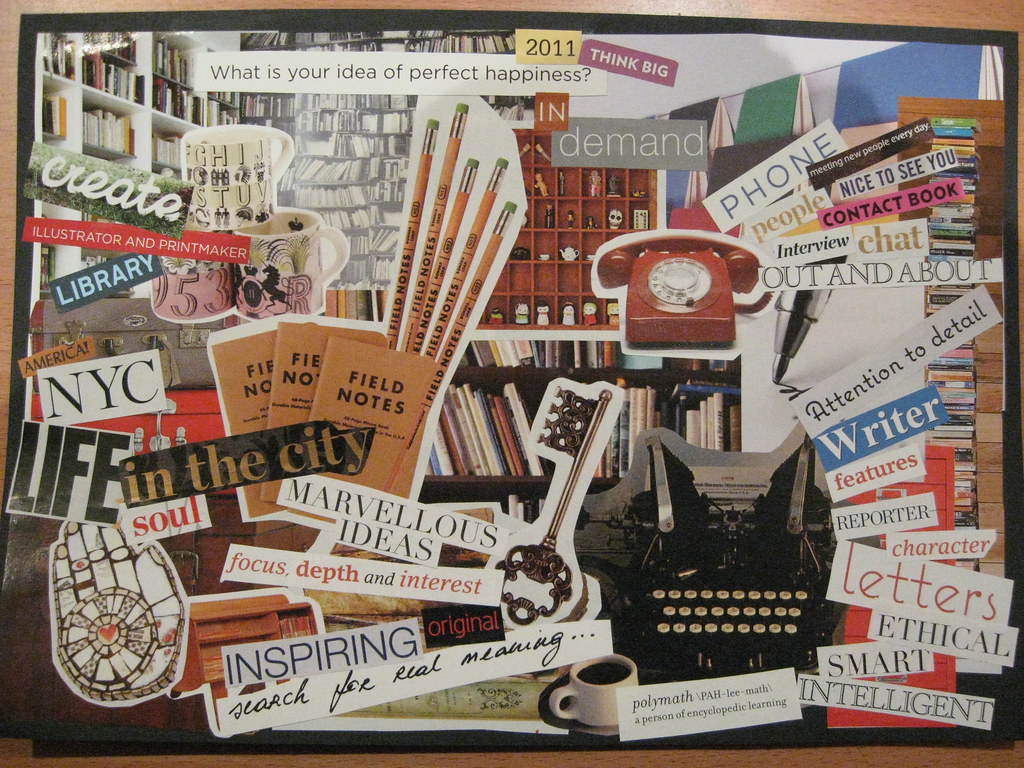 vision board atteindre ses objectifs