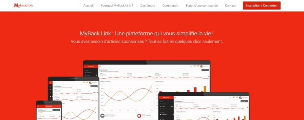 mybacklink achat article sponsorise