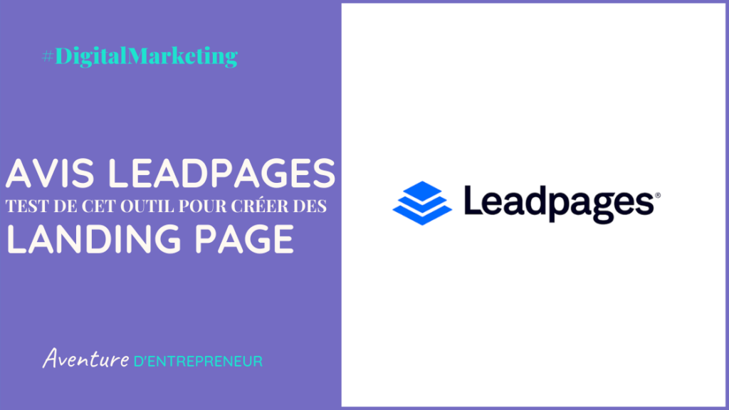 avis test leadpage outil creation landing page