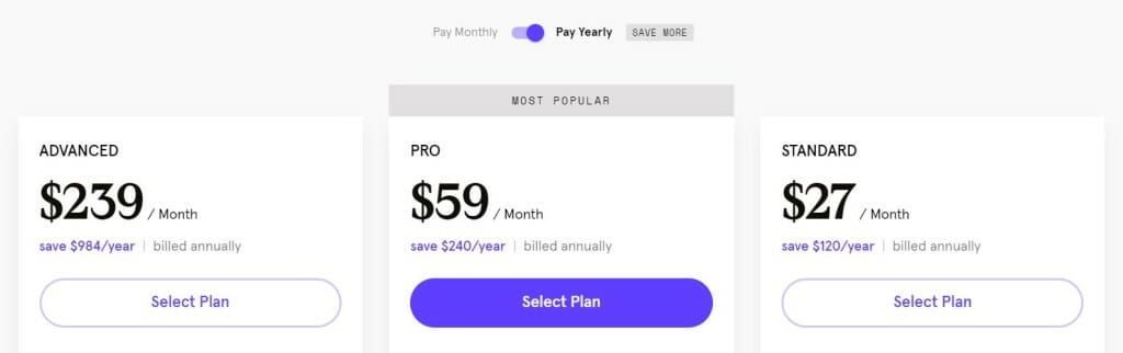 tarif prix leadpages