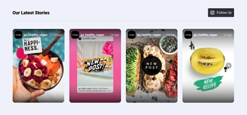 enregistrer une story instagram carousel