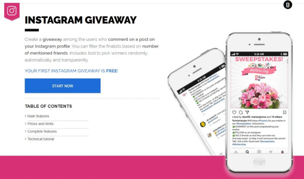 instagram giveaway tirage au sort ig