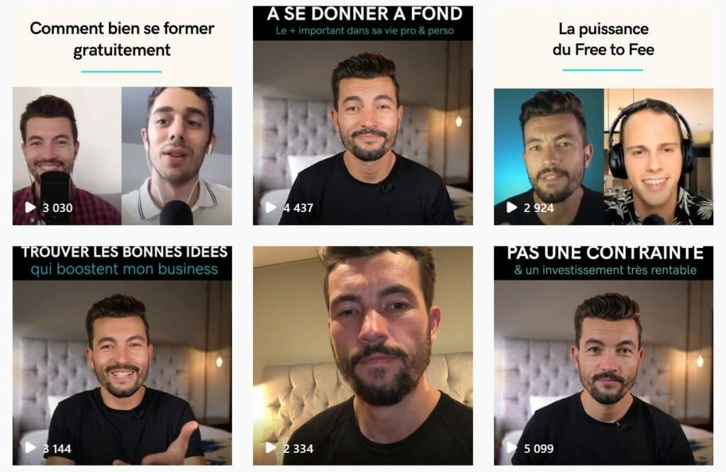 comment faire igtv alex vizeo