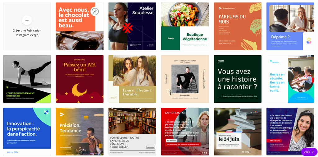 canva pro modele liste