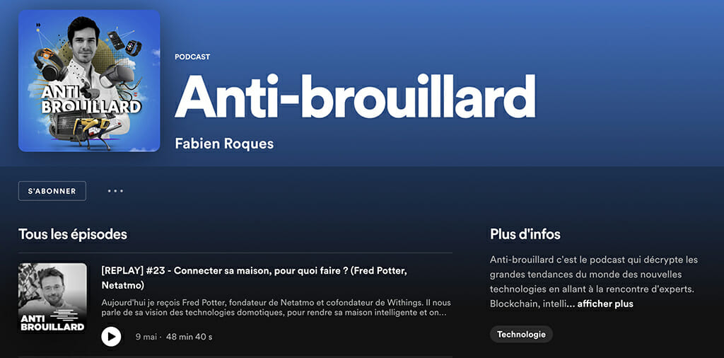 antibrouillard fabien roques entrepreneur