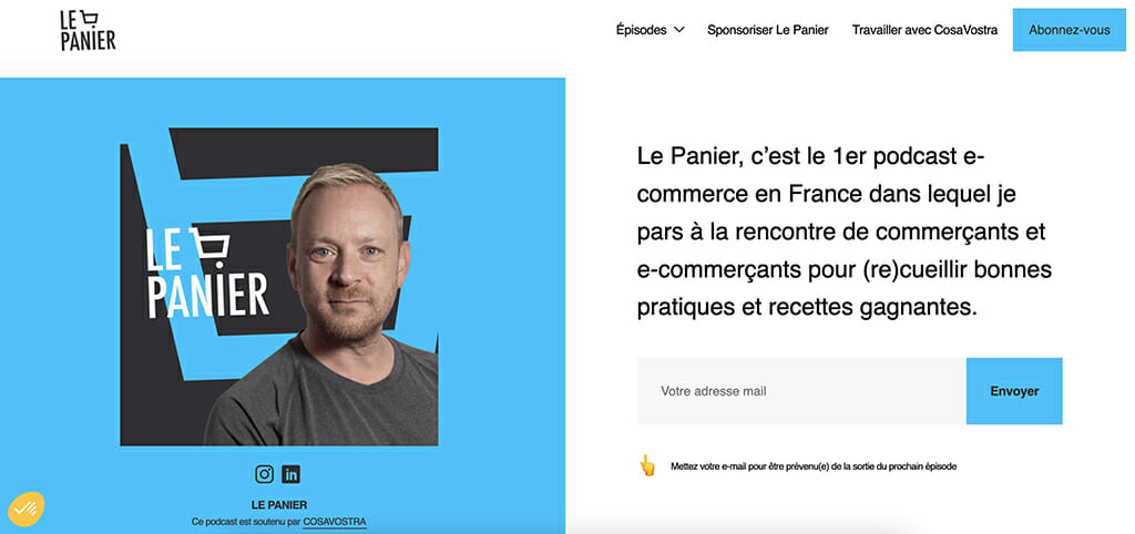 le panier casa vostra podcast entrepreneur