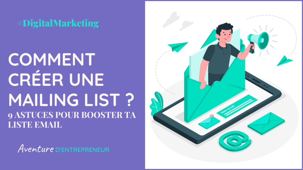 comment creer mailing list